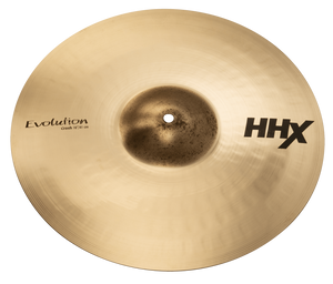 Sabian HHX Evolution 16" Crash Cymbal Brilliant Finish Dave Weckl Signature