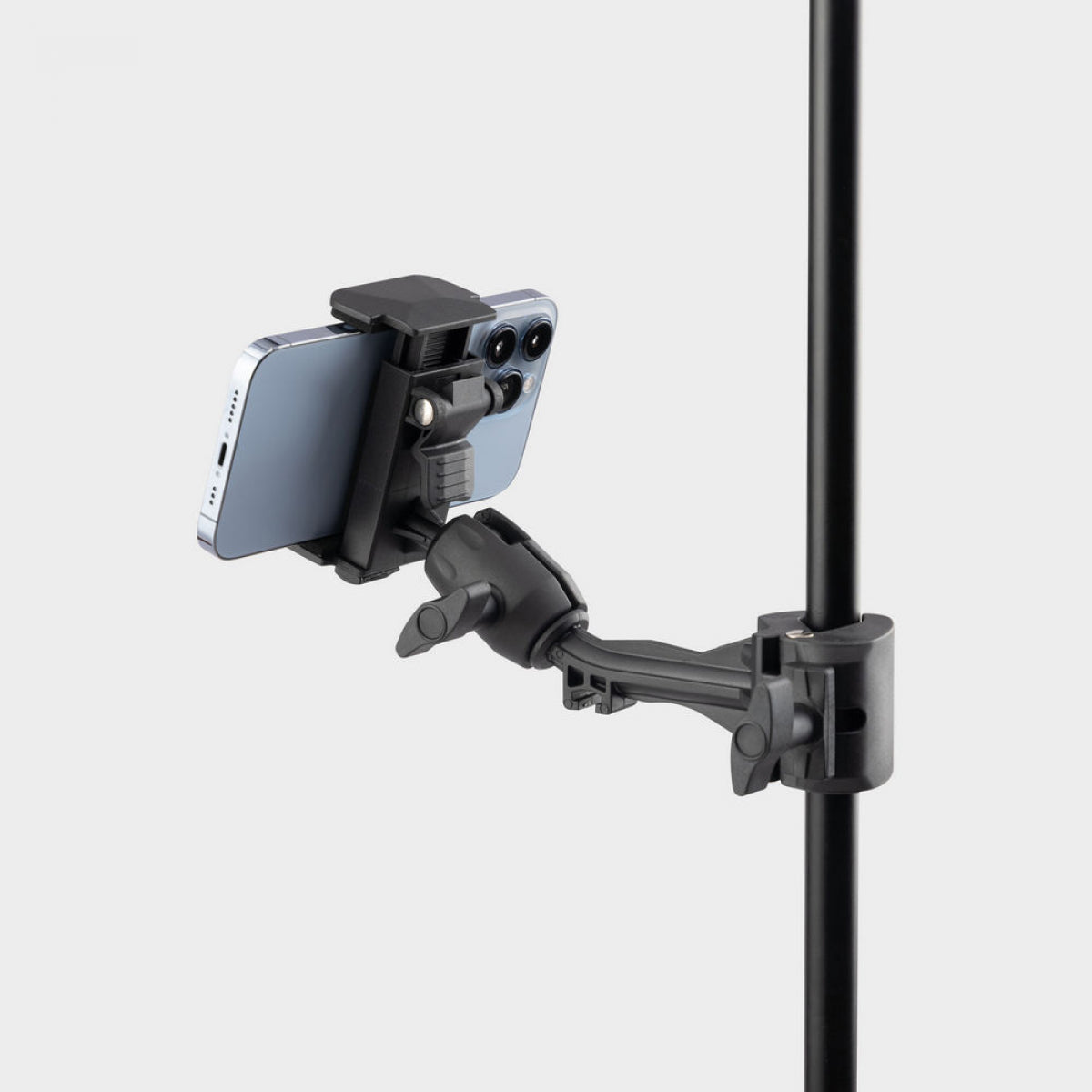 On-Stage TCM1500 Tablet/Smart Phone Holder Attaches to Stands or Desktop 3/4"-1"