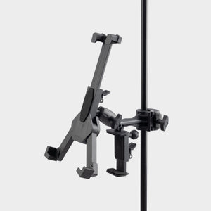 On-Stage TCM1500 Tablet/Smart Phone Holder Attaches to Stands or Desktop 3/4"-1"