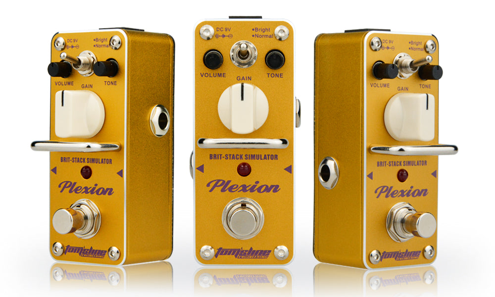 british distortion pedal Tom'sline APN-3 PLEXION Classic 70's-80's British Distortion Guitar Ef – Tegeler Music