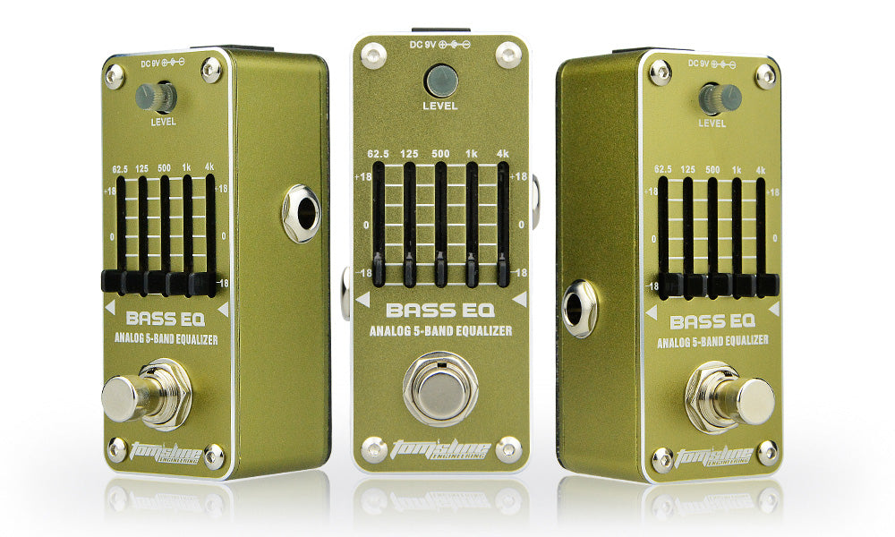 5 band eq pedal Tom'sline AEB-3 Bass EQ Mini Guitar Effects Pedal 5 Band Equalizer w/1 – Tegeler Music