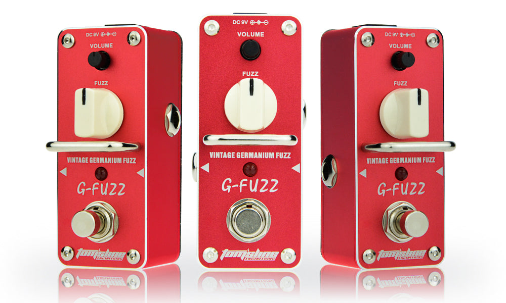 Tom'sline AGF-3 G-FUZZ Vintage Fuzz Guitar Effects Pedal based on "Red" Fuzzface