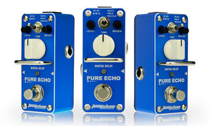 Tom'sline APE-3 PURE ECHO Digital Delay Echo Mini Guitar Effects Pedal 3 Modes