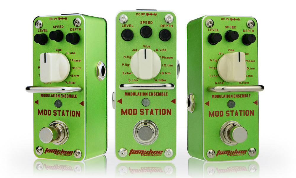 guitar pedal mods Tom'sline AMS-3 MOD STATION 11 Classic Modulation Mini Guitar Effects – Tegeler Music