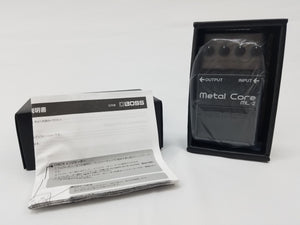 boss ml-2 metal core distortion pedal Boss ML-2 Metal Core Guitar Effect Pedal Ultra Heavy Distortion – Tegeler Music