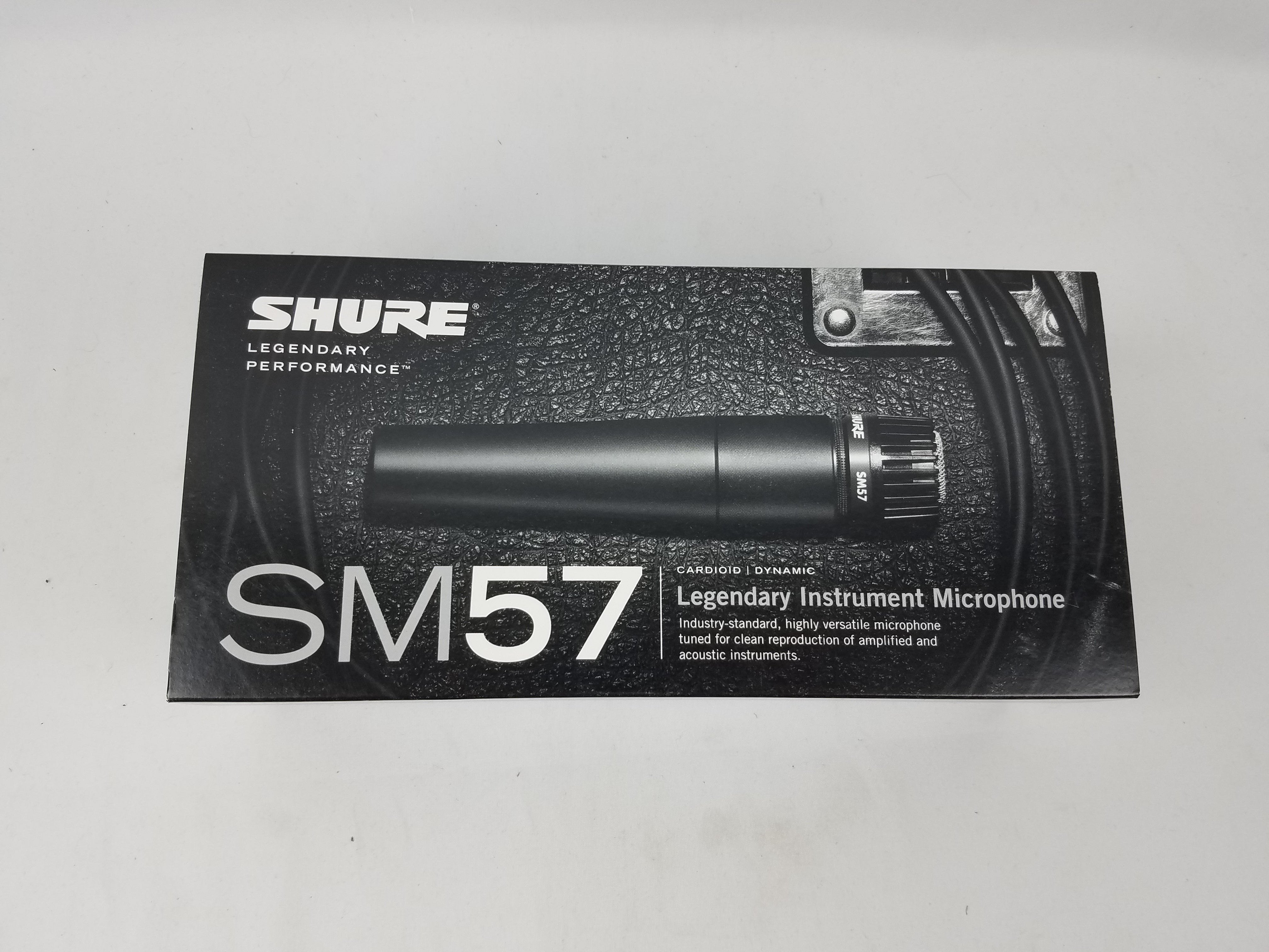 Shure SM57 Cardioid Dynamic Wired Legendary Instrument Microphone