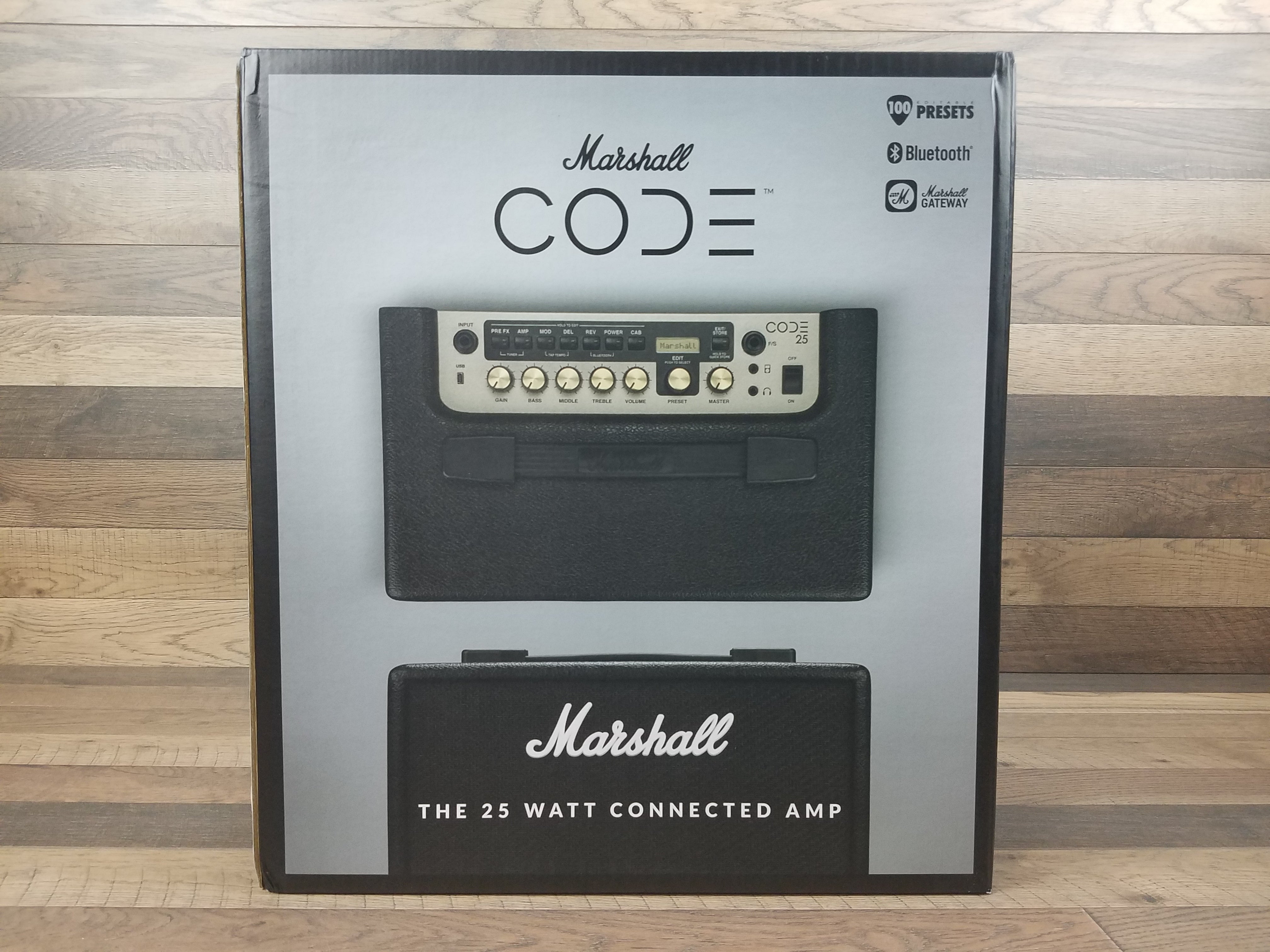 Code25 Marshall CODE25 Electric Guitar Digital Modeling Combo Amplifier 25 Wa ...
