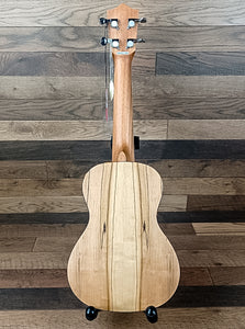 Amahi F770C 4 String Concert Ukulele with Spalted Maple Body Includes Gig Bag