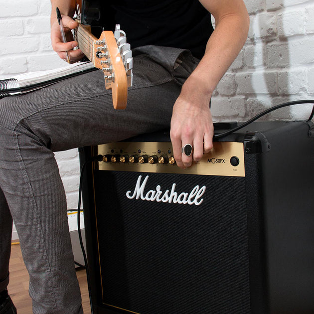Marshall MG50GFX 50 Watt Electric Guitar Combo Amplifier with 12" Custom Speaker