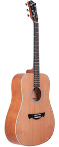 Tagima TW25EQ-NTS Right Handed 6-String Acoustic Electric Guitar Natural Finish