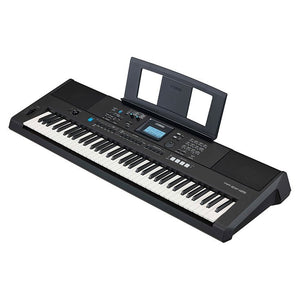 Yamaha PSR-EW425 76 Key Portable Arranger Keyboard w/Power Supply & Music Rest