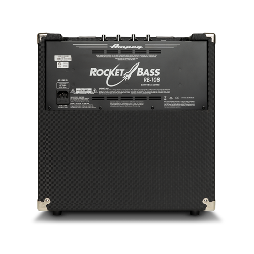 Ampeg RB-108 Rocket Bass 30 Watt Bass Combo Practice Amplifier