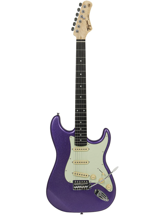 Tagima TG500-MPP-DFMG Electric Strat Style Guitar Right Handed Metallic Purple