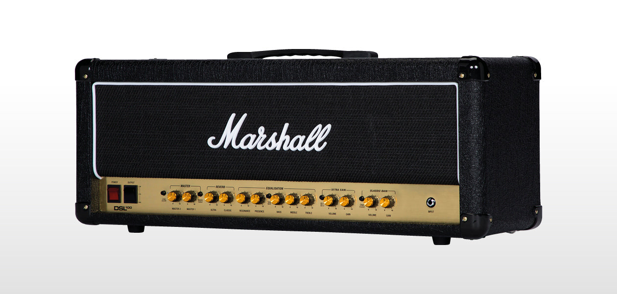 Marshall DSL100HR 100-Watt All Valve/Tube Guitar Amplifier Head