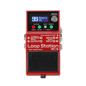 Boss RC-5 Loop Station Phrase Recorder Guitar Effects Looper Pedal