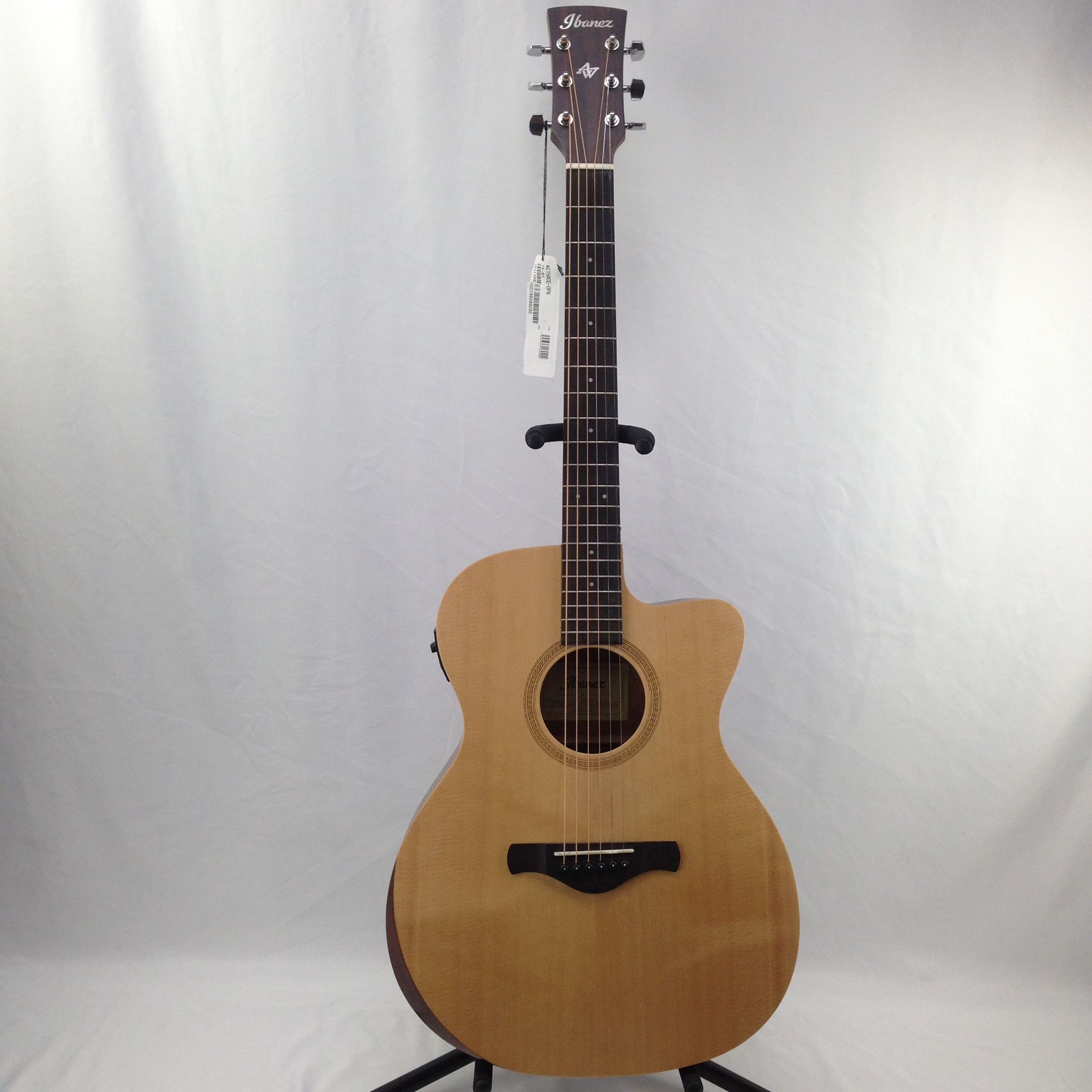 Ibanez AC150CE-OPN Right-Handed Acoustic/Electric Guitar w/ Built-in Tuner