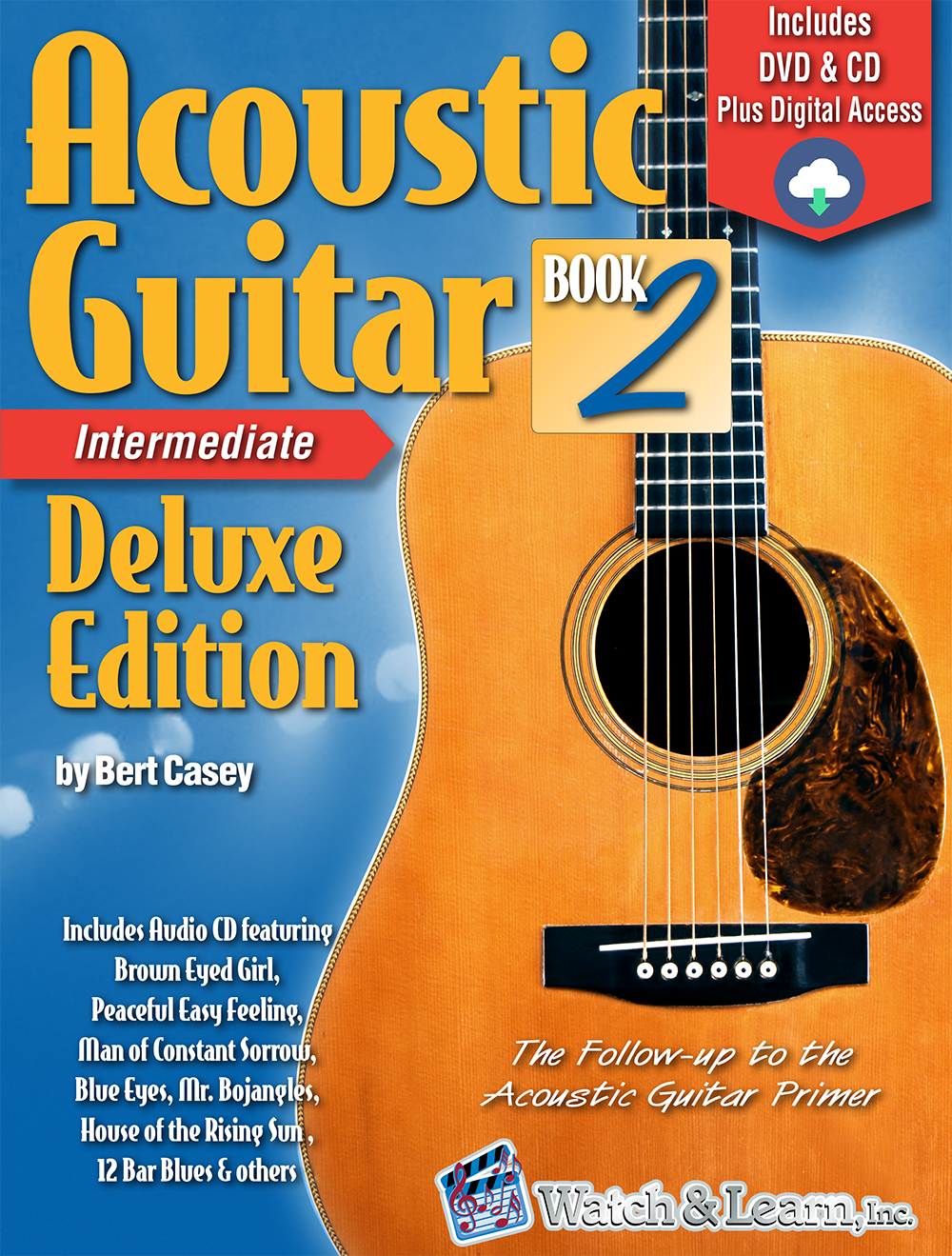 Watch & Learn Acoustic Guitar Book 2 Deluxe Edition