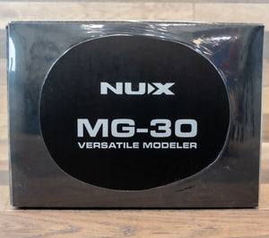 NUX MG30 Versatile Modeler Guitar Modeling Multi-Effects Pedal USB