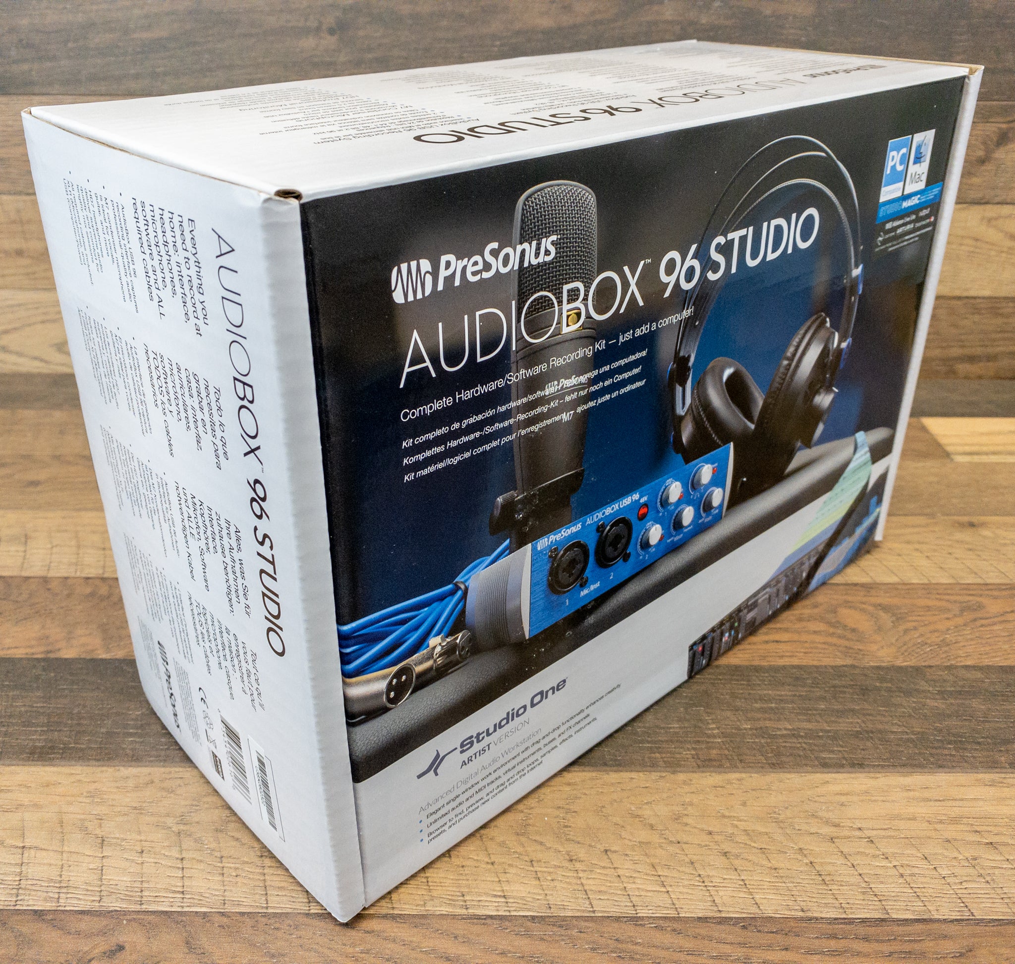 PreSonus AB96STUDIO AudioBox 96 Studio Interface Podcast package