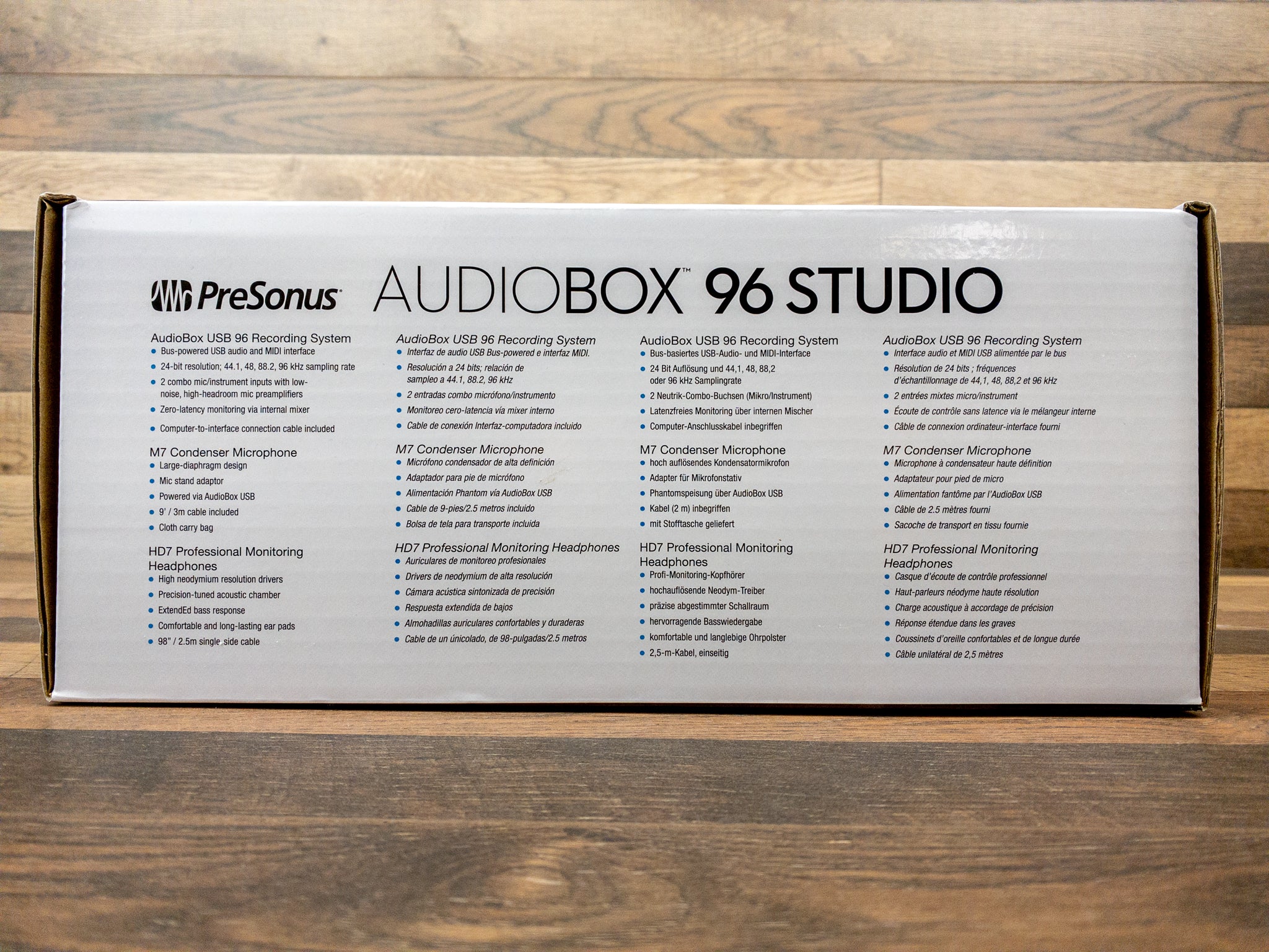 PreSonus AB96STUDIO AudioBox 96 Studio Interface Podcast package