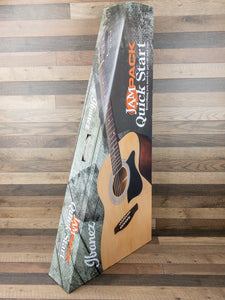 Ibanez IJVC50 Grand Concert Quick Start Acoustic Guitar Jampack Includes Gigbag