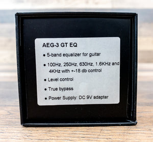 Tom'sline AEG-3 5 Band Guitar Equalizer Effects Pedal with +-18db Level Control