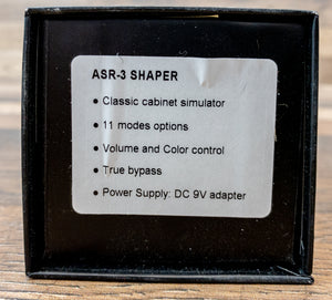 Tom'sline ASR-3 SHAPER Classic Cabinet Simulator Guitar Effects Pedal 11 Modes