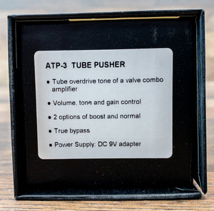 Tom'sline ATP-3 TUBE PUSHER Tube-Driven Amp Simulator Mini Guitar Effects Pedal