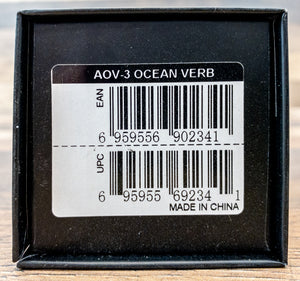 Tom'sline AOV-3 OCEAN VERB Digital Reverb with 3 Modes Mini Guitar Effects Pedal