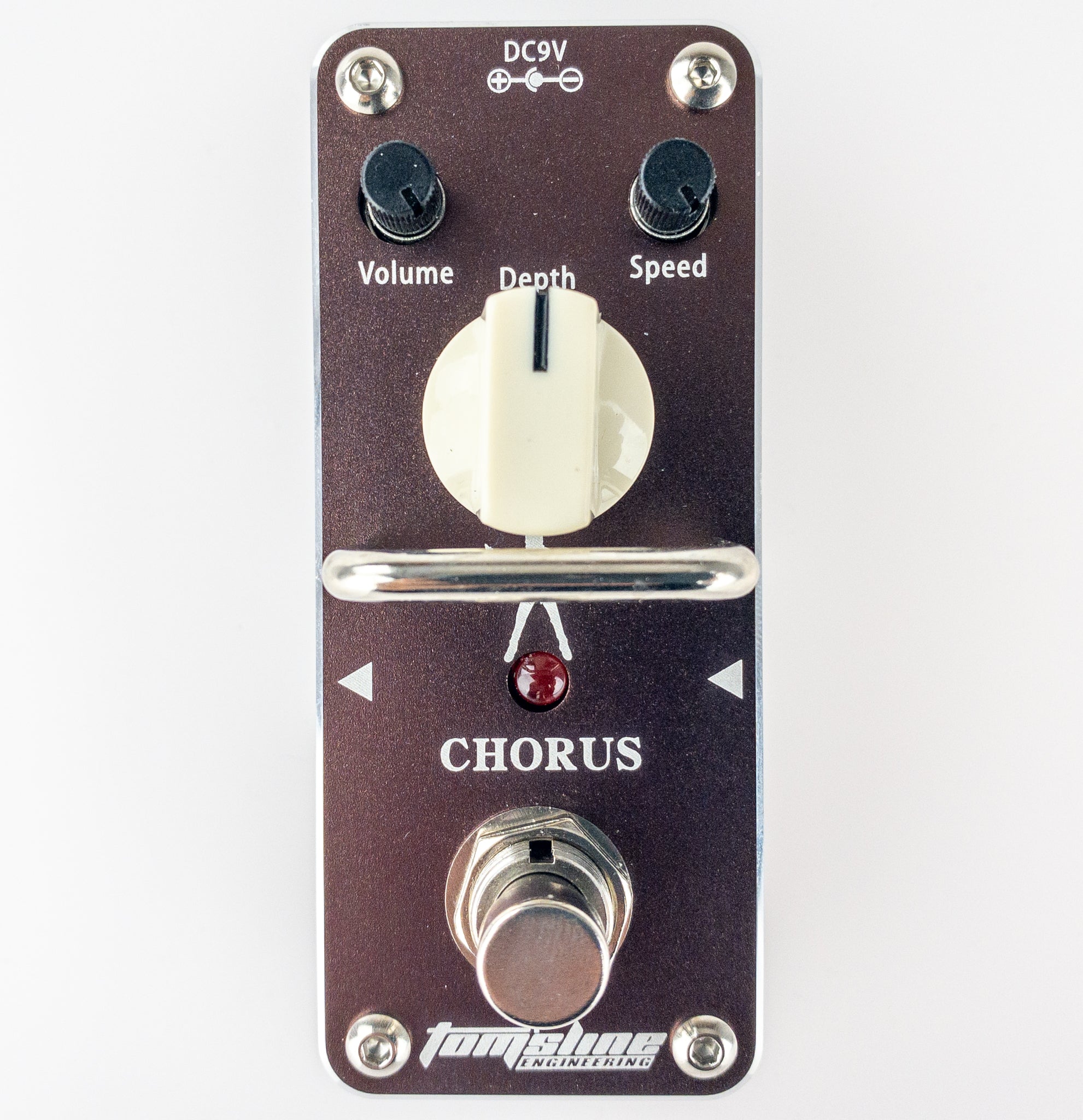 Tom'sline ACH-3S Chorus Mini Guitar Effects Pedal works with standard 9V DC PS