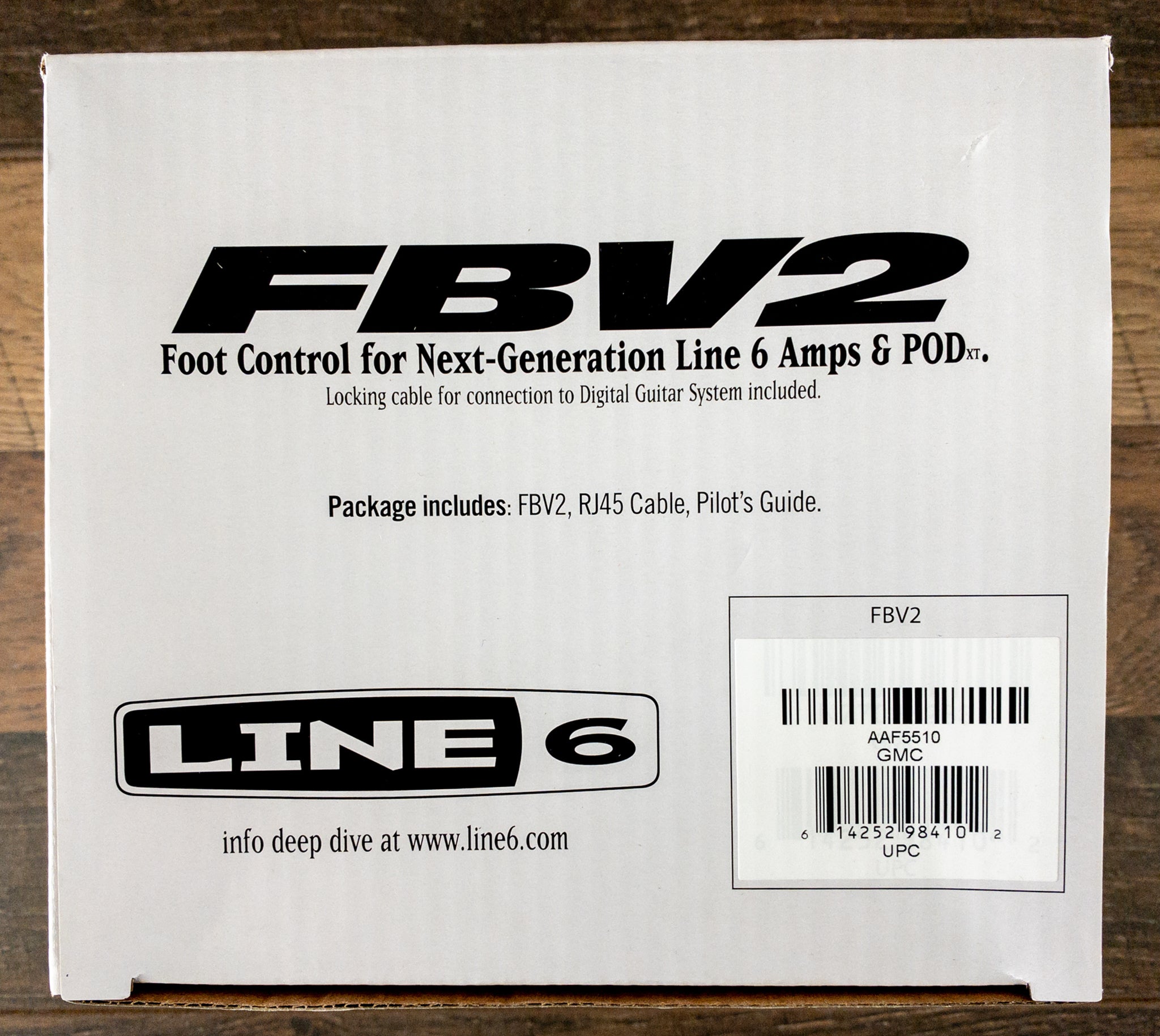 Line 6 FBV2 Foot Control for Next-Generation Line 6 Amps & POD with RJ45 Cable