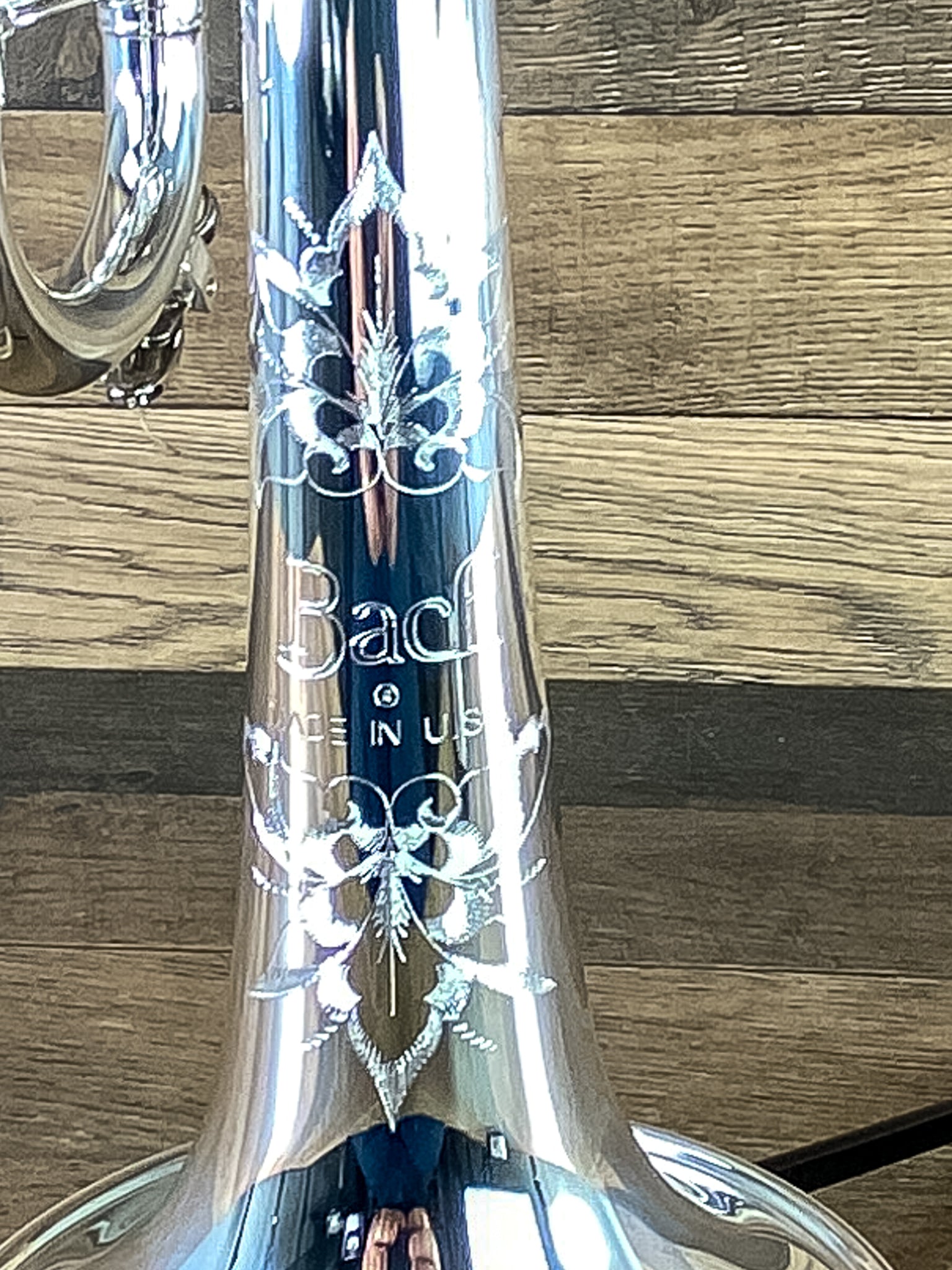 Used Bach TR200S Intermediate Silver Plated Trumpet with .459" Bore & Monel Pistons