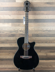 Ibanez AEG5012BK Right Handed 12-String Acoustic Electric Guitar - Black
