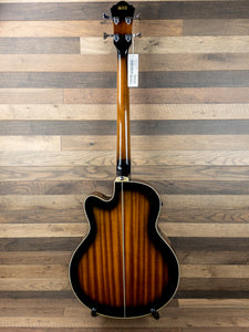 Ibanez AEB10E-DVS 4-String Acoustic Electric Bass Guitar - Dark Violin Sunburst
