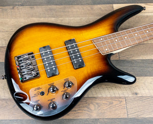 Ibanez SR370EF-BBT 4-String FRETLESS Electric Bass Guitar BBT : Brown Burst
