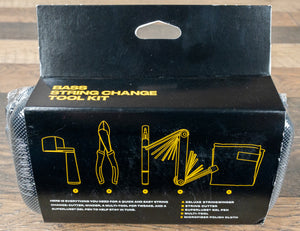 Dunlop DGT201 SYSTEM 65™ BASS GUITAR STRING CHANGE KIT in Handy Zipper Case