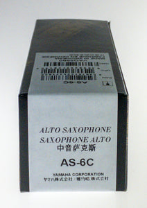 Yamaha AS6C Standard Series Student Alto Sax Mouthpiece #6 Facing