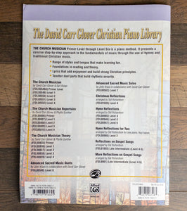 The Church Musician Book Primer Level - D. Carr Glover Christian Piano Library