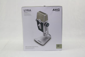 AKG Lyra C44 USB Studio/Podcast/Video/Gaming Microphone Ultra HD Audio by Harmon