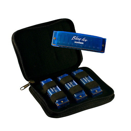 Hohner Blue Ice Harminica 3 Pack Keys of C, D & G