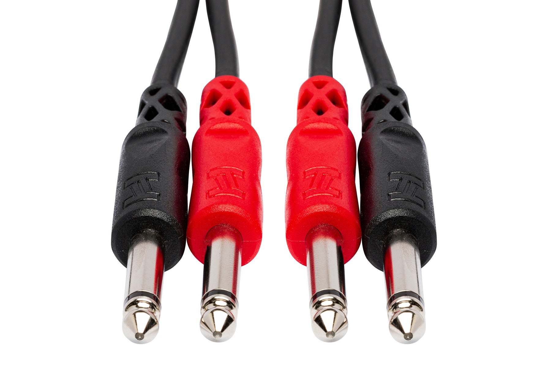 Hosa CPP-202 Stereo Interconnect Dual 1/4 TS to same 2m