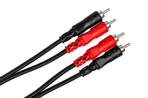 Hosa CRA-202 Stereo Interconnect Dual RCA - RCA 2m Cable