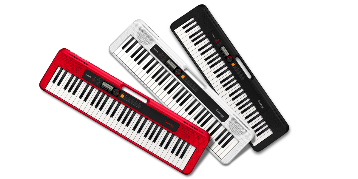 Casio Casiotone CT-S200 Portable Digital Keyboard Red, White or Black