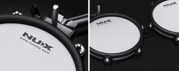 NU-X DM-210 Electronic Drum Kit System w/ All Mesh Snare & Tom