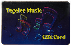 Tegeler Music Gift Card