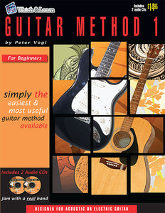 Watch & Learn Guitar Method Book 1 Includes 2 CD's