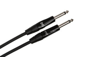 Hosa HGTR-010 Pro Series 10ft. Guitar/Instrument Cable with REAN Straight Plugs