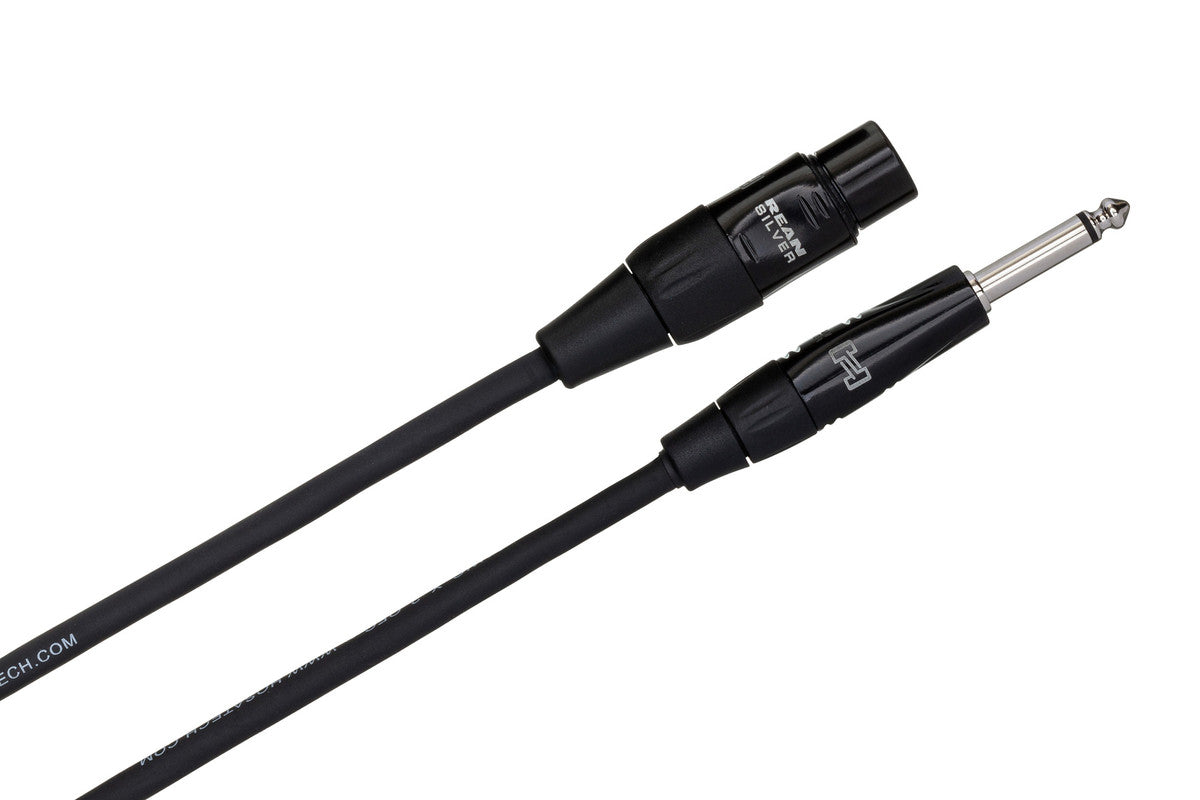 Hosa HMIC-010HZ Pro Series 10ft. Hi-Z Microphone Cable w/1/4-XLR REAN