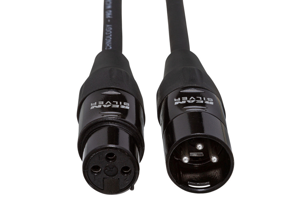 Hosa HMIC-030 Pro Series 30ft. Microphone Cable w/REAN Straight XLR Connectors