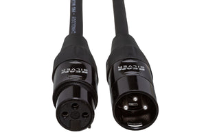 Hosa HMIC-003 Pro Series 3ft. Microphone Cable with REAN Straight XLR Connectors